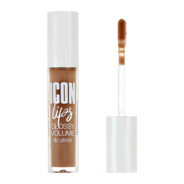 Блеск для губ `LUXVISAGE` ICON LIPS с эффектом объема и сияния тон 509 powder rose