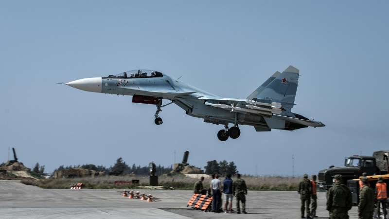 Российские военные базы в Сирии приведены в режим повышенной готовности