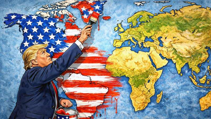 На одном полушарии Трамп далеко не уедет
